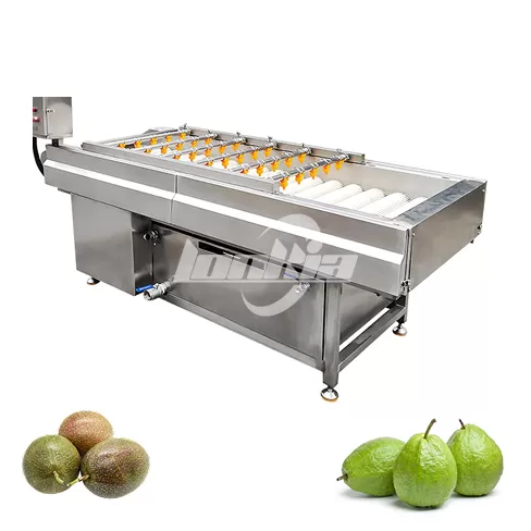 Máquina de limpieza de rodillos paralelos