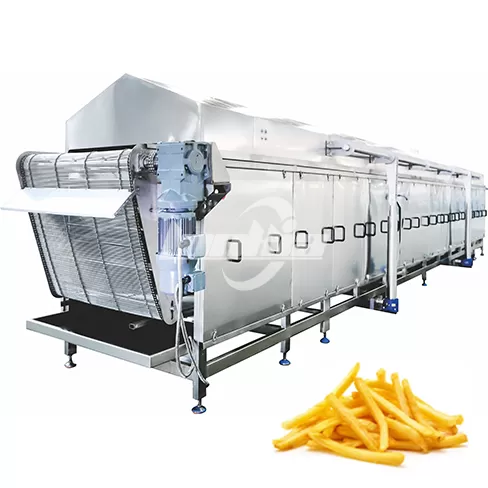 Máquina de fritura continua al vapor