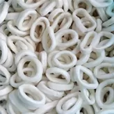 Anillos de calamar congelados
