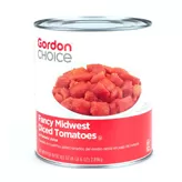 tomates enlatados troceados
