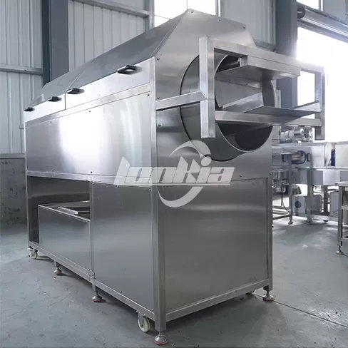 Lavadora de tambor para frutas y verduras