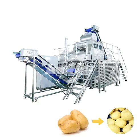 Máquina Peladora de Patatas por Vapor