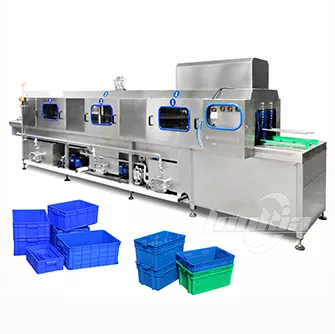 Máquina Lavadora de Cajas de 6000 mm