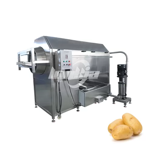 Lavadora de tambor para frutas y verduras