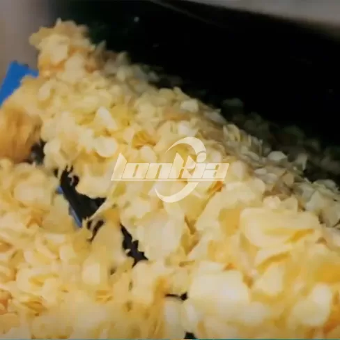 Máquina freidora de papas fritas