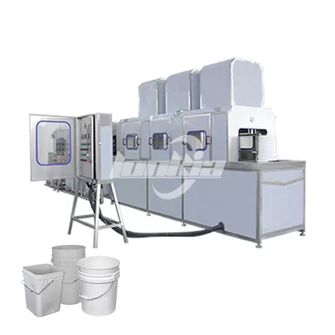 Máquina lavadora de cubetas industriales