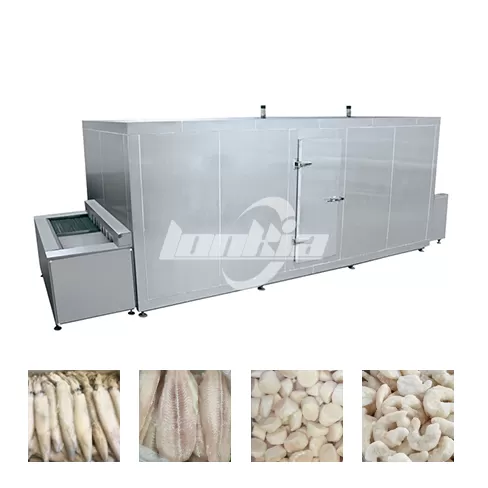 Máquina para congelar pescado