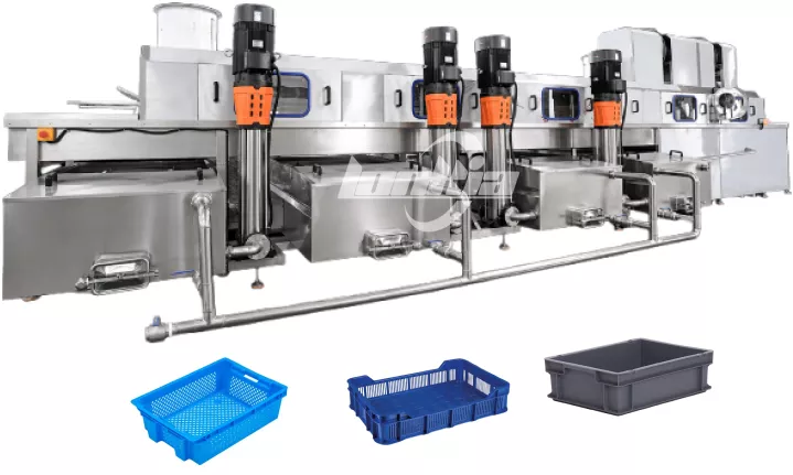 Fabricante de lavadoras industriales de cajas
