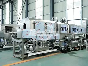 Lavadora de botellas de vidrio