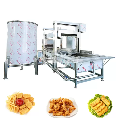 Máquina freidora de papas fritas