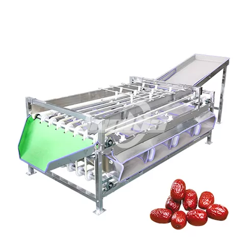 Máquina clasificadora por rieles