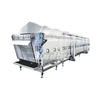 Máquina de freír continua a vapor