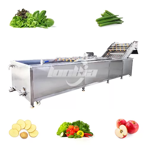 Lavadora de burbujas para frutas y verduras