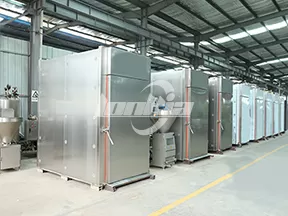 Horno ahumador comercial
