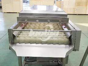 Máquina de limpieza de rodillos paralelos