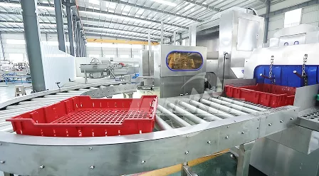 Cinta transportadora de alimentación automática