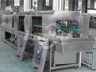 Lavadora de cajas y galería de fábrica