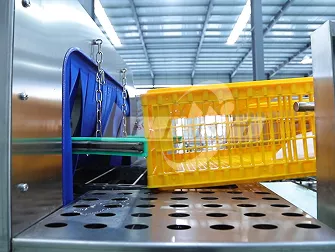 Lavadora de cajas y galería de fábrica