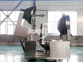 Máquina industrial de palomitas de maíz
