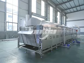 Máquina de fritura continua al vapor