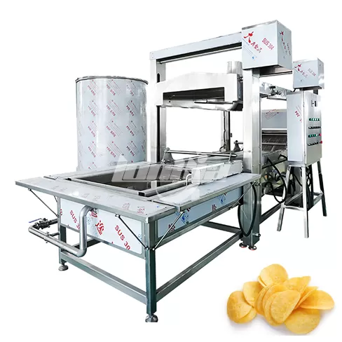 Máquina freidora de papas fritas