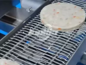 Máquina para hacer pasteles de carne