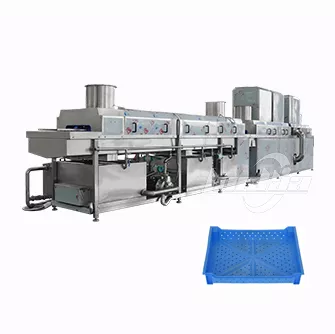 Máquina Lavadora de Cajas de 8000 mm