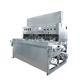 Peladora y deshuesadora automática