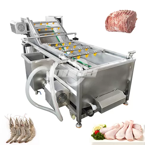 Lavadora de burbujas para frutas y verduras