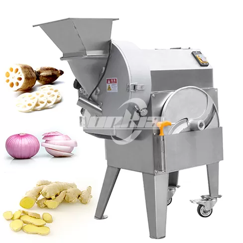 Máquina Comercial Multifuncional de Corte de Verduras