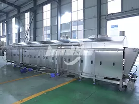 Máquina de fritura continua al vapor