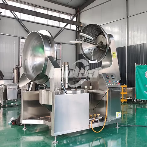 Máquina industrial de palomitas de maíz