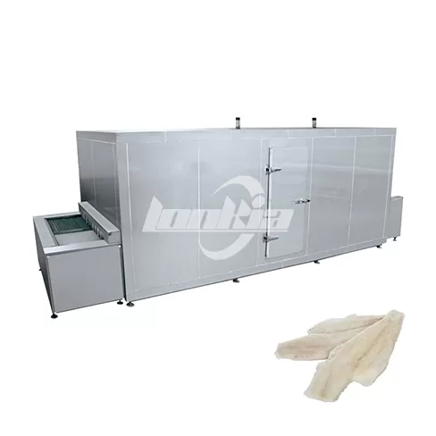 Máquina para congelar pescado