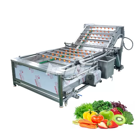 Lavadora de burbujas para frutas y verduras
