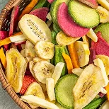 patatas fritas de verduras