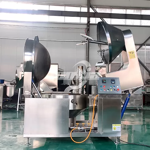 Máquina industrial de palomitas de maíz