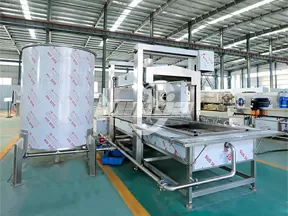 Máquina freidora de papas fritas