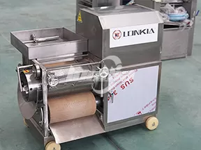 Máquina separadora de carne de pescado