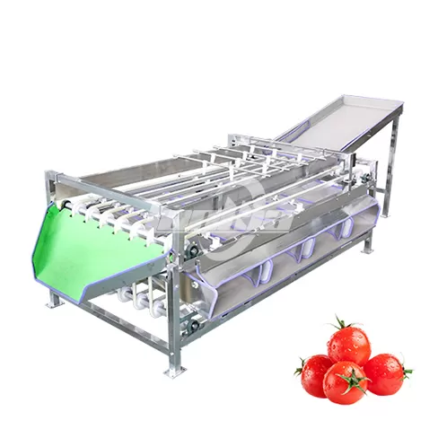 Máquina clasificadora por rieles