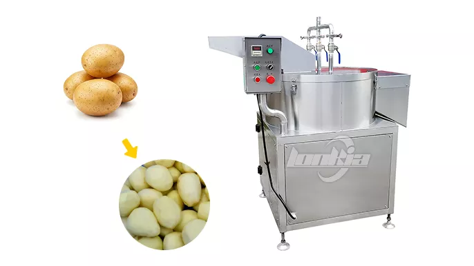 Máquina peladora de tambores