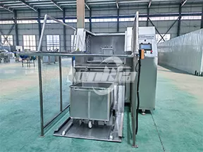 Lavadora de carros para carne