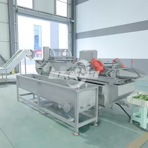 Máquina de limpieza de verduras por vórtice