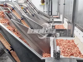 Congelador de lecho fluidizado
