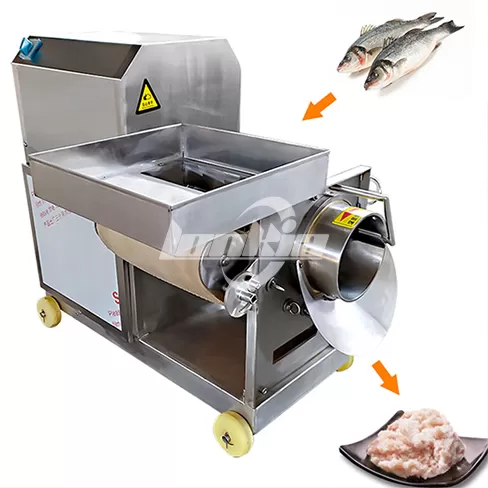 Máquina separadora de carne de pescado