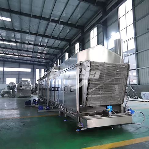 Máquina de fritura continua al vapor